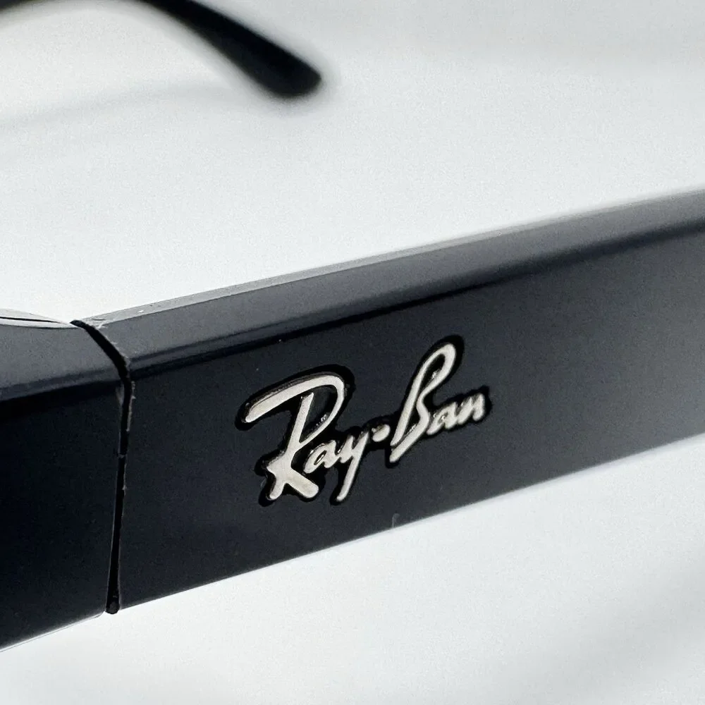Ray-Ban RB2132 New Wayfarer 901/58 Black Eyeglass Frames 58-18-145 Italy